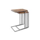 Oldalsó asztal szet Shark teak 2 részes