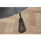 Stílusos forgószék Joe - szürke bársony