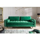Stílusos ülőgarnitúra Adan - zöld bársony 