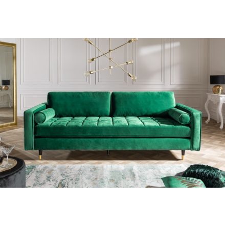 Stílusos ülőgarnitúra Adan - zöld bársony 