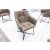 Design szék Giuliana taupe