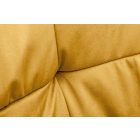 Design szék Giuliana mustársárga