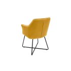 Design szék Giuliana mustársárga
