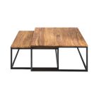 Dohányzóasztal szett Factor sheesham 2 részes