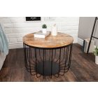 Dohányzóasztal Unity Loft 56 cm mangó 