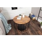 Dohányzóasztal Unity Loft 56 cm mangó 