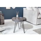 Oldalsó asztal Island 43 cm szürke akácia