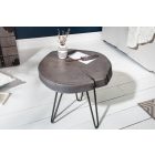 Oldalsó asztal Island 43 cm szürke akácia