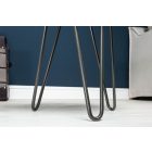 Oldalsó asztal Island 43 cm szürke akácia