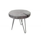 Oldalsó asztal Island 43 cm szürke akácia