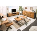 Stílusos komód Thunder 200 cm vad tölgy 