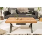 Stílusos dohányzóasztal Thunder 110 cm vad tölgy 