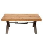 Stílusos dohányzóasztal Thunder 110 cm vad tölgy 