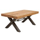 Stílusos dohányzóasztal Thunder 110 cm vad tölgy 