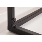 Stílusos dohányzóasztal Thunder 100 cm mangó 