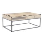 Stílusos dohányzóasztal Thunder 100 cm mangó 