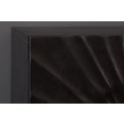 Stílusos magas komód Shayla 100 cm fekete mangó