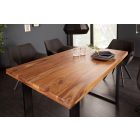 Stílusos étkezőasztal Thunder 120 cm sheesham 