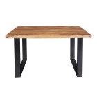 Stílusos étkezőasztal Thunder 120 cm sheesham 