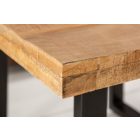 Stílusos dohányzóasztal Thunder 60 cm mangófa