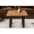 Stílusos dohányzóasztal Thunder 60 cm mangófa