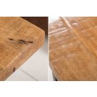 Stílusos dohányzóasztal Thunder 60 cm mangófa