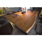 Stílusos étkezőasztal Massive 140 cm vad akác