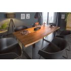 Stílusos étkezőasztal Massive 140 cm vad akác