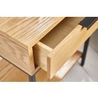 Stílusos éjjeliszekrény Factor 40 cm tölgy 