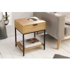 Stílusos éjjeliszekrény Factor 40 cm tölgy 