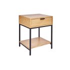 Stílusos éjjeliszekrény Factor 40 cm tölgy 