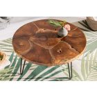 Stílusos dohányzóasztal Mappe 70 cm teak