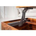 Stílusos dohányzóasztal Timber Function 110 cm sheesham 