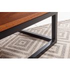 Stílusos dohányzóasztal Timber Function 110 cm sheesham 