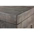 Dohányzóasztal - tárolóláda Unity Loft 115 cm szürke akác