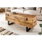 Dohányzóasztal - tárolóláda Unity Loft 115 cm mangó