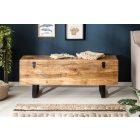 Dohányzóasztal - tárolóláda Unity Loft 115 cm mangó