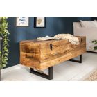 Dohányzóasztal - tárolóláda Unity Loft 115 cm mangó