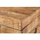 Dohányzóasztal - tárolóláda Unity Loft 115 cm mangó