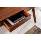 Stílusos íróasztal Freddo 100 cm akácfa 