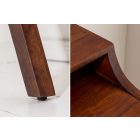 Stílusos íróasztal Freddo 100 cm akácfa 