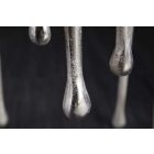 Stílusos dohányzóasztal Gwendolyn 51 cm ezüst 