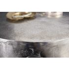 Stílusos dohányzóasztal Gwendolyn 51 cm ezüst 