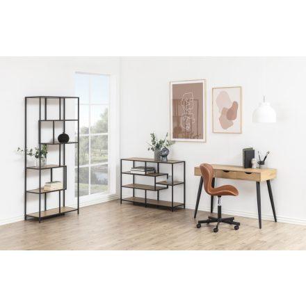 Stílusos íróasztal Nature 110 cm vad tölgy
