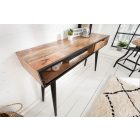 Stílusos konzolasztal Stream 120 cm mangófa