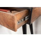 Stílusos konzolasztal Stream 120 cm mangófa