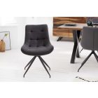 Stílusos szék Amiyah sötétszürke