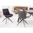 Stílusos szék Amiyah sötétszürke