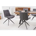 Stílusos szék Amiyah világosszürke