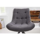 Stílusos szék Amiyah világosszürke